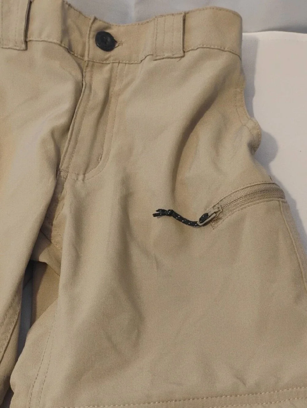 Magellan Outdoors Fish Gear Boys Convertible Cargo Pants Khaki Youth Small 8